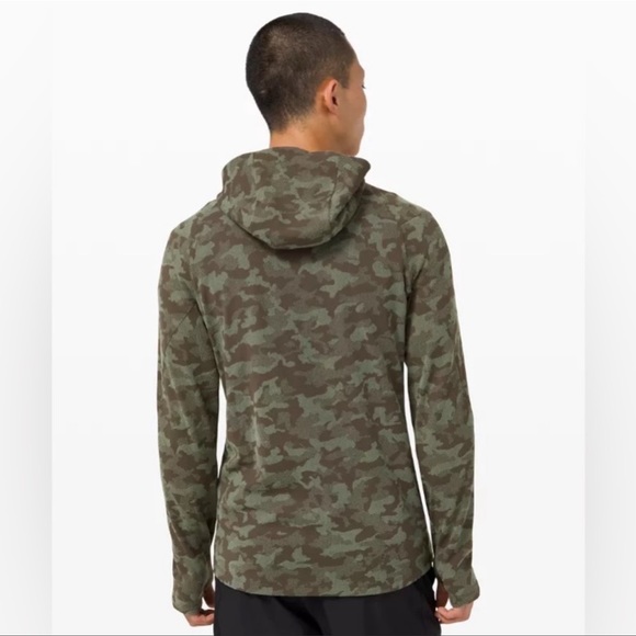 Lululemon Warm Surge Full Zip heritage Camo Hoodie Mens Sz M - Picture 2 of 8